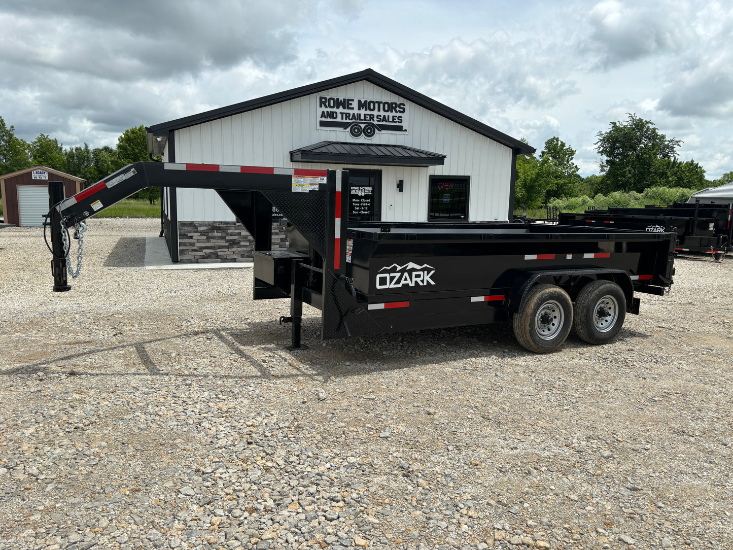 2024 14 14K GOOSENECK TILT TRAILER