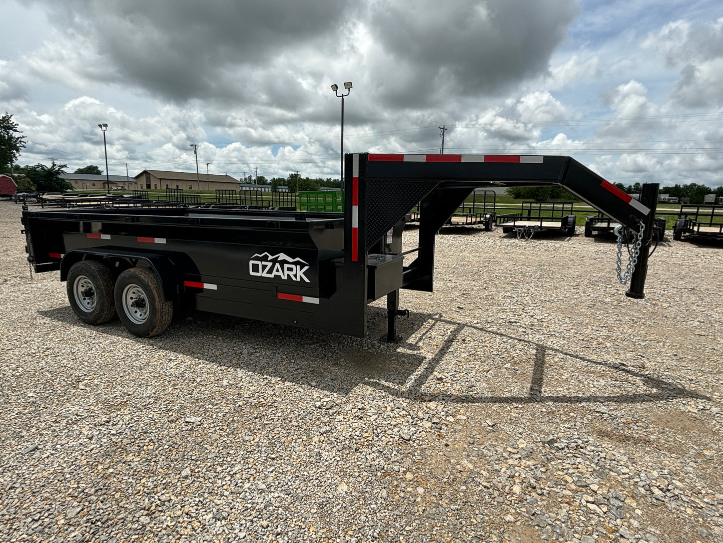2024 14 14K GOOSENECK TILT TRAILER NECK