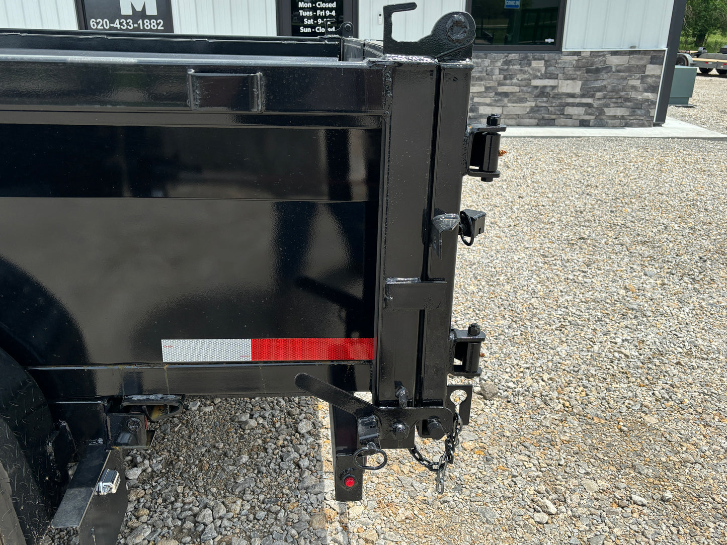 2024 14 14K GOOSENECK TILT TRAILER SPREADER GATE