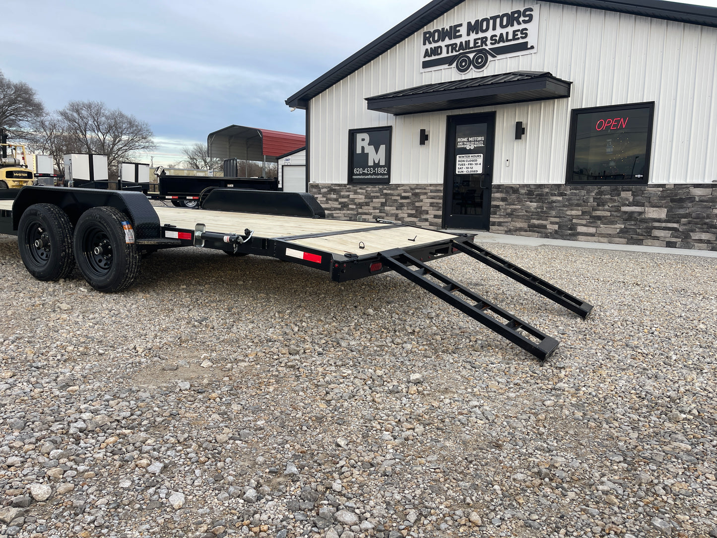 2025 B/R 22' 10K Car Trailer