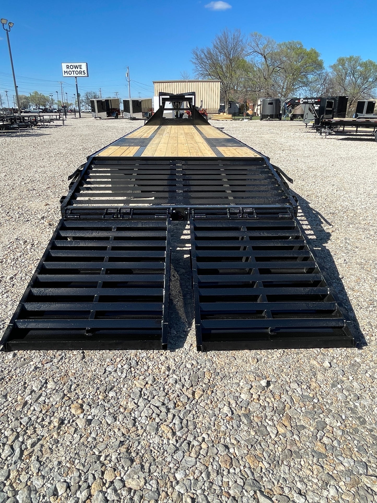 2025 Coffee Creek 32' 22K Flatbed Equipment Trailer