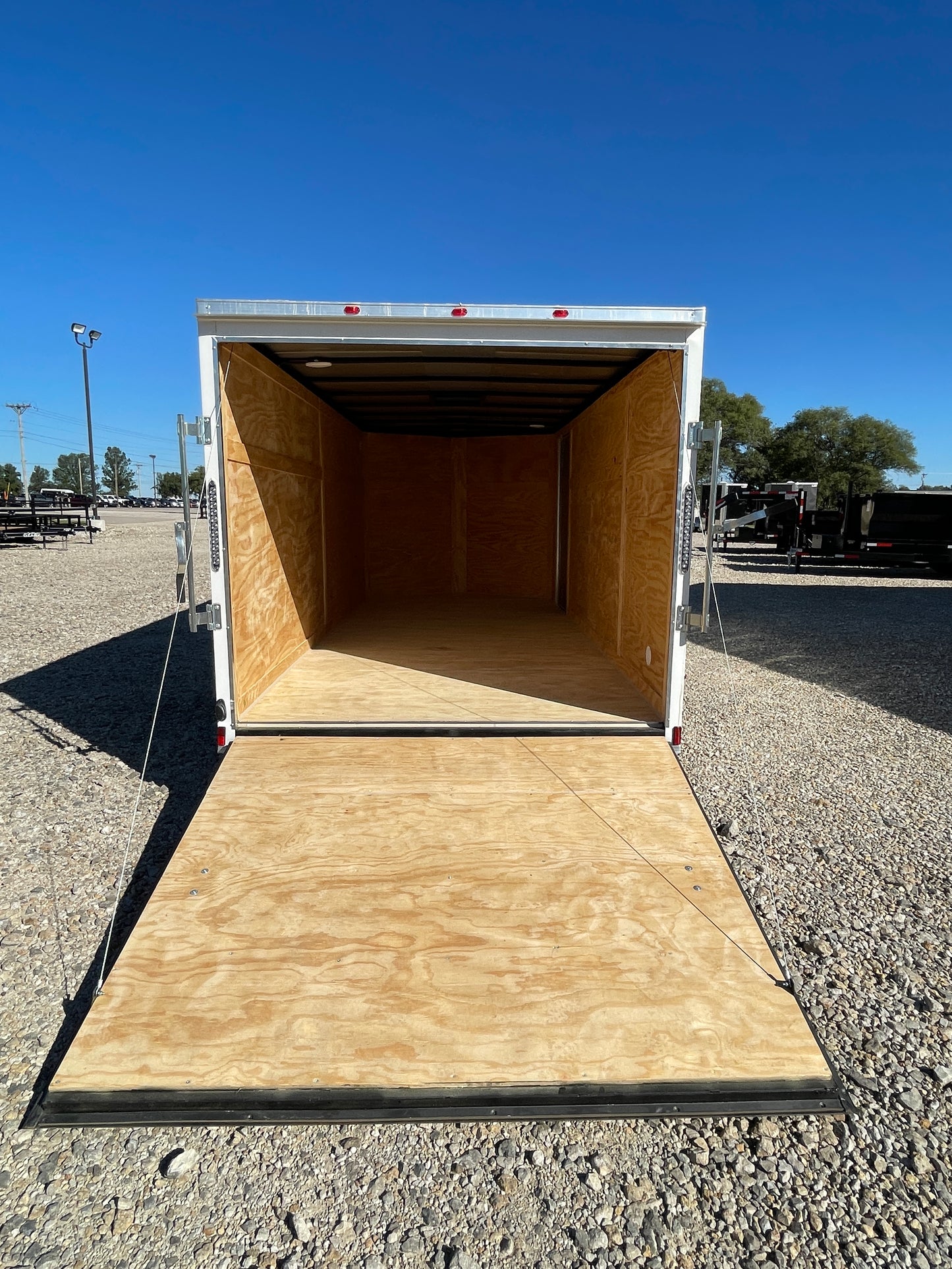2024 CYNERGY 7X16 ENCLOSED CARGO TRAILER RAMP AND SIDE DOOR