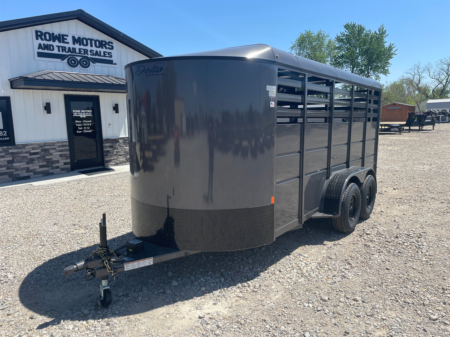 2026 Delta 16' 500 ES Stock Trailer