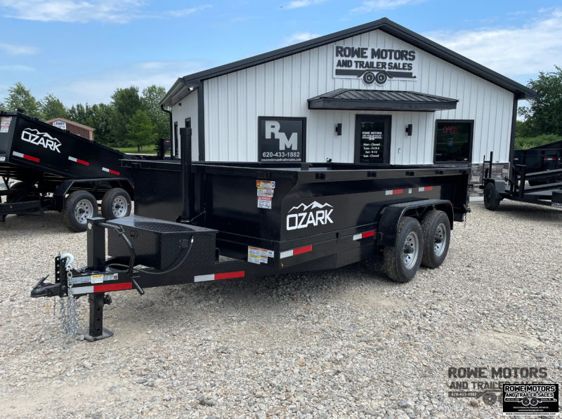 2025 Ozark 14' 14K Telescopic Dump Trailer