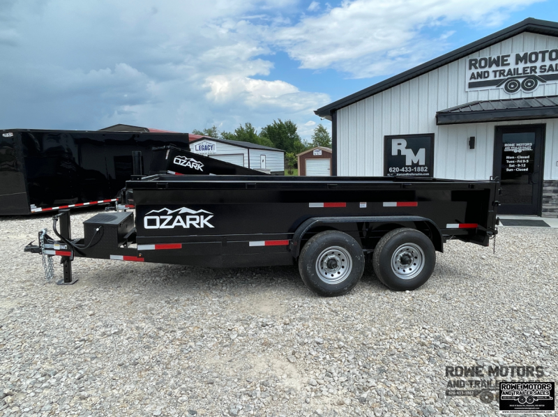 2025 Ozark 14' 14K Telescopic Dump Trailer