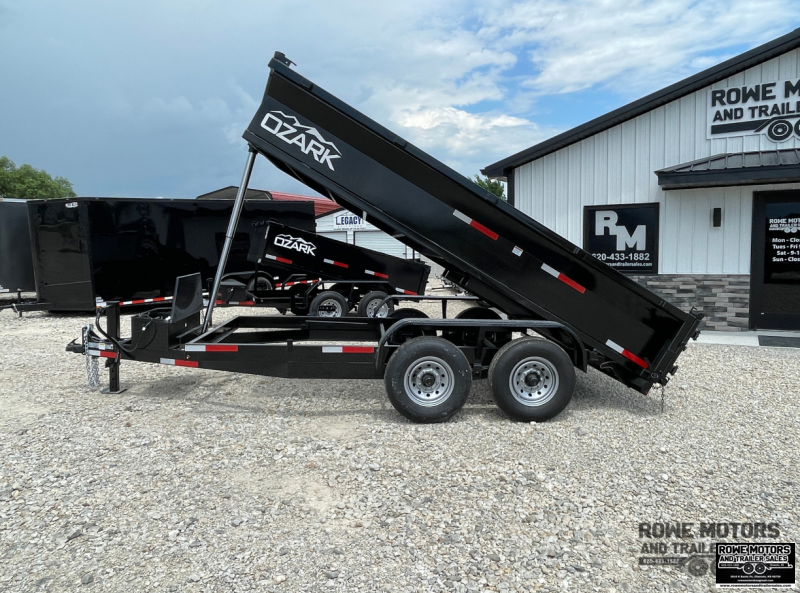 2025 Ozark 14' 14K Telescopic Dump Trailer