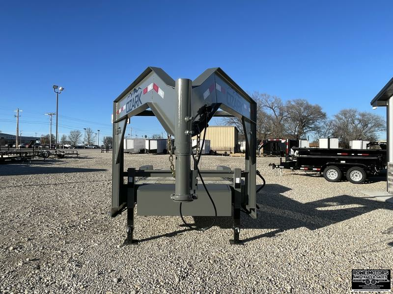 2026 Ozark 24' 14K Gooseneck Tilt Trailer