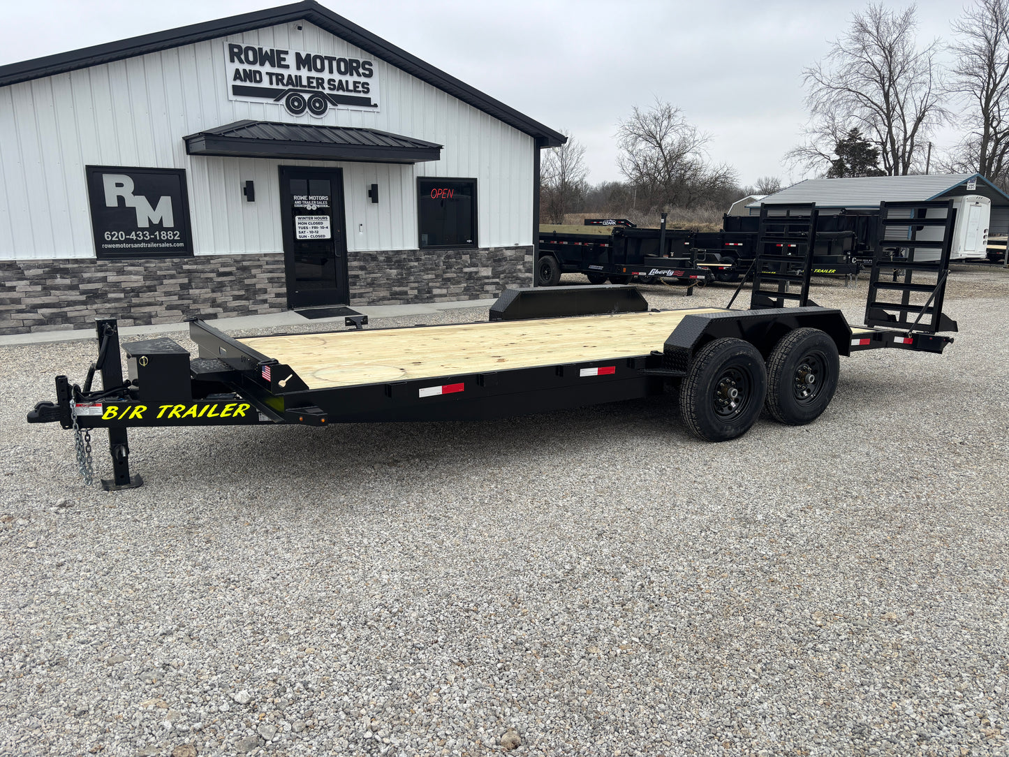2025 B/R 20' 14K Equipment Trailer