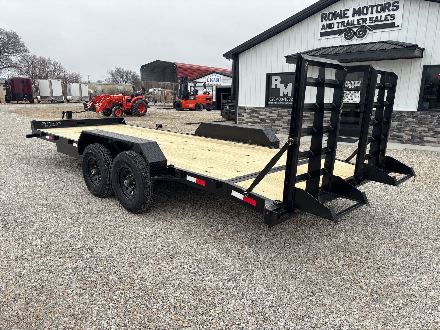 2025 B/R 20' 14K Equipment Trailer