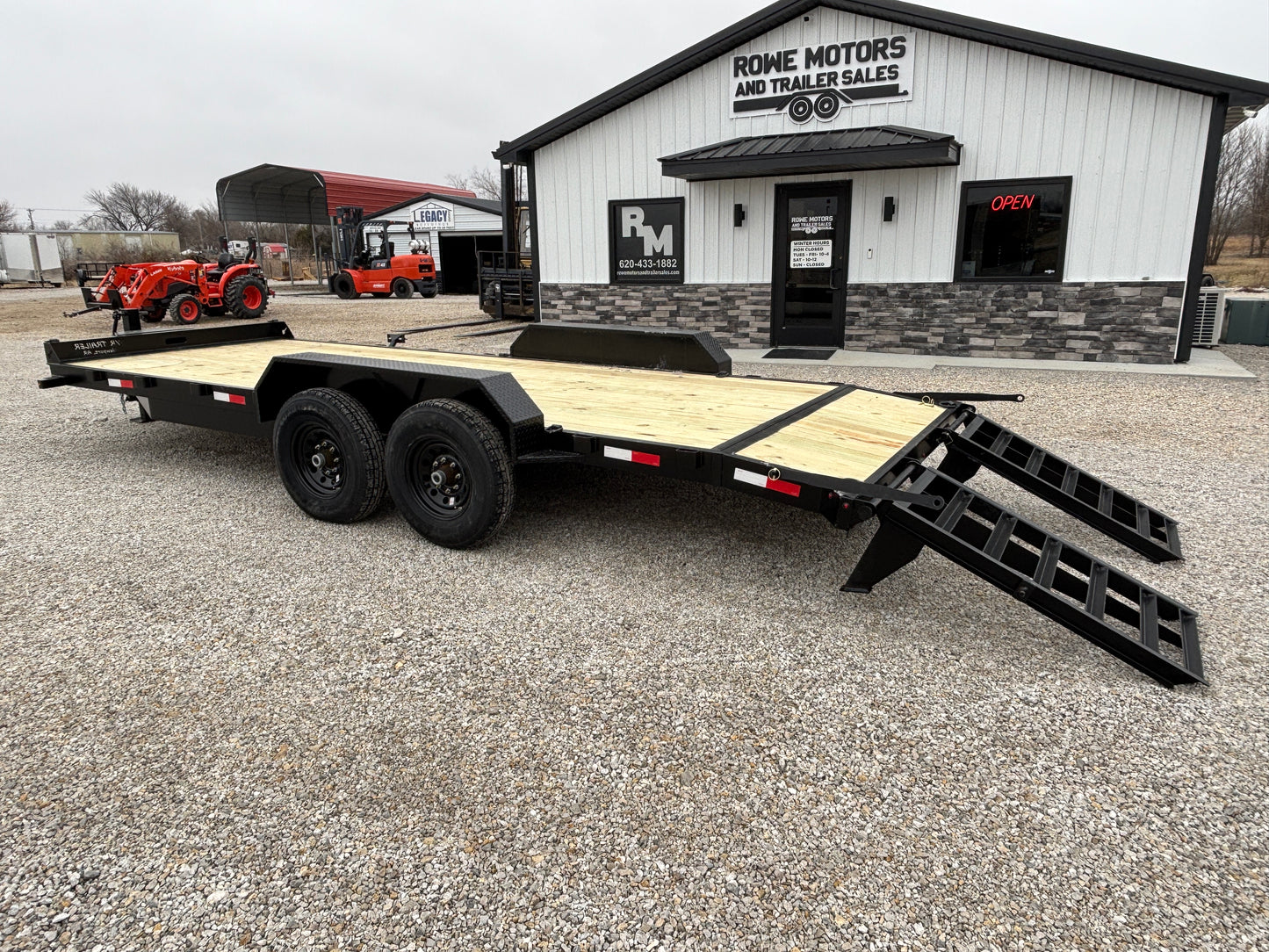 2025 B/R 20' 14K Equipment Trailer