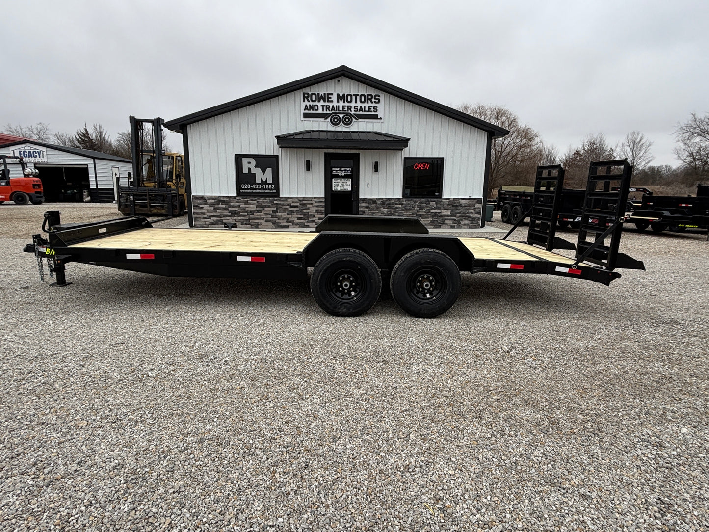 2025 B/R 20' 14K Equipment Trailer