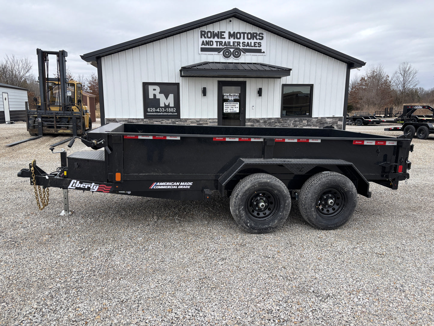 2025 Liberty 12' 10K Dump Trailer
