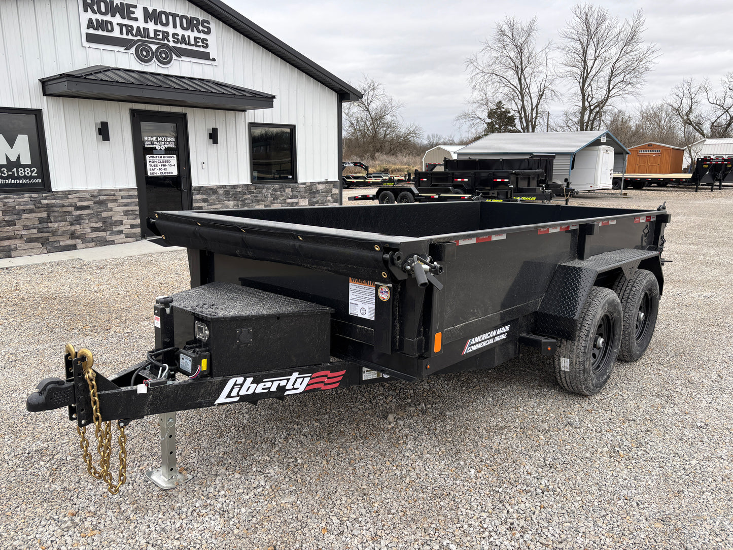 2025 Liberty 12' 10K Dump Trailer