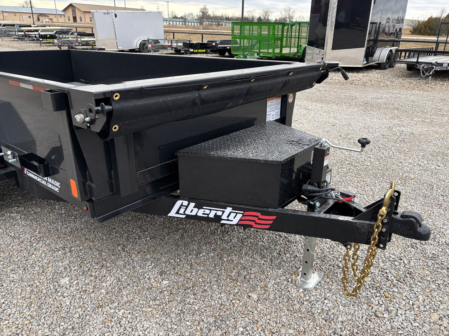 2025 Liberty 12' 10K Dump Trailer