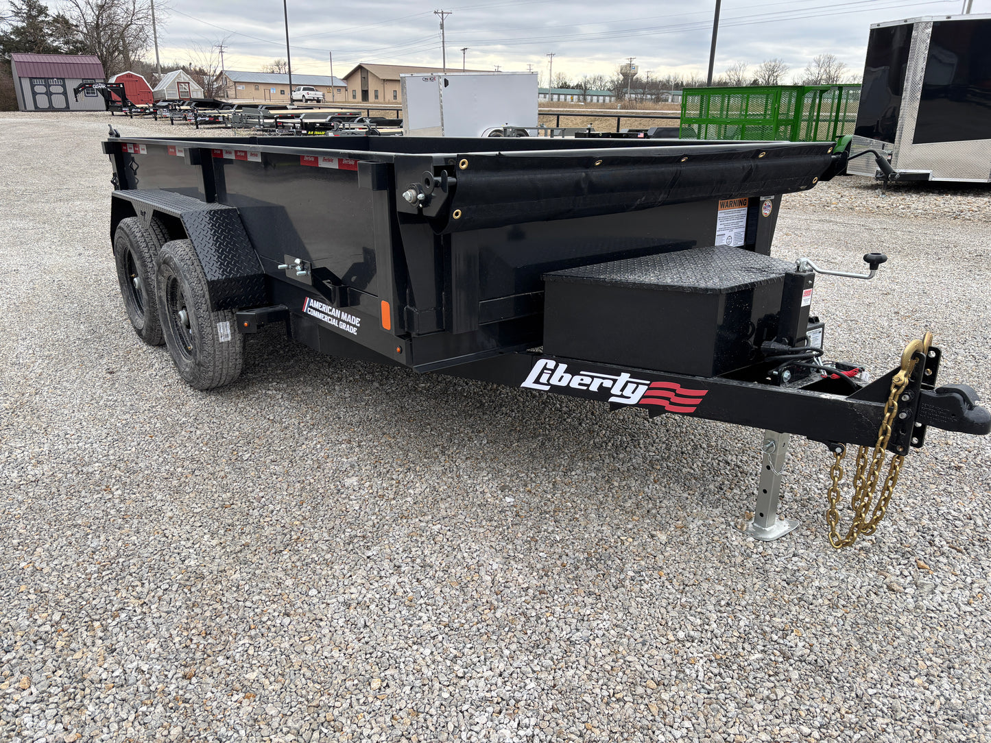2025 Liberty 12' 10K Dump Trailer