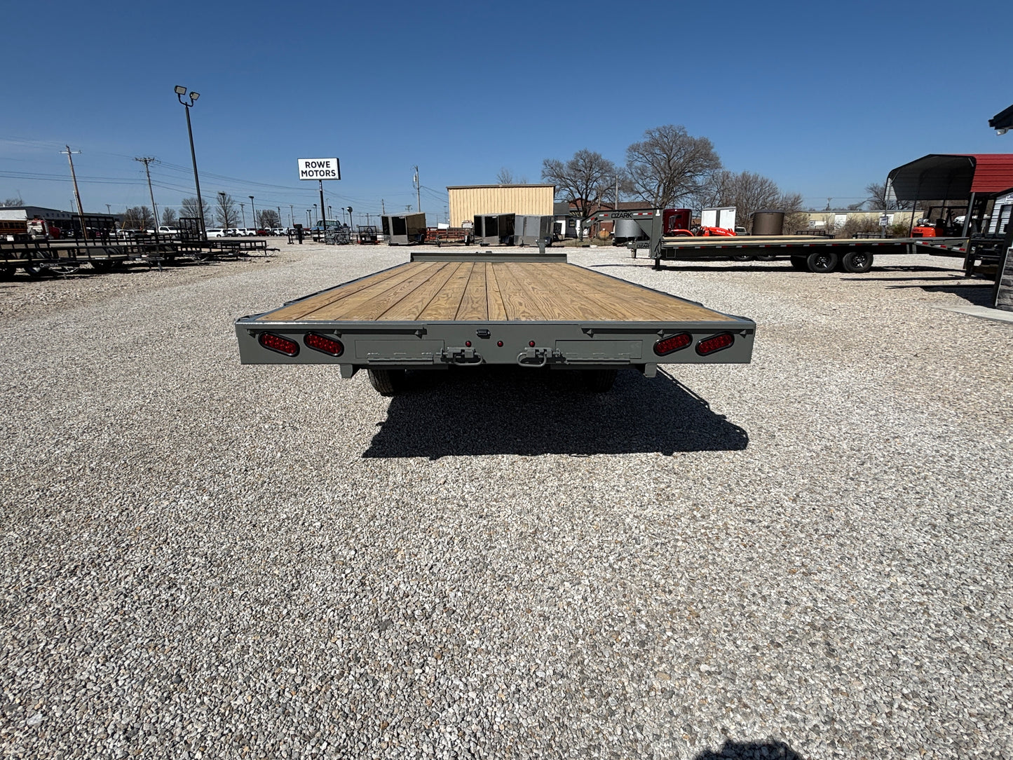 2025 Ozark 102" x 20' 14K Mini Deckover Trailer Gray
