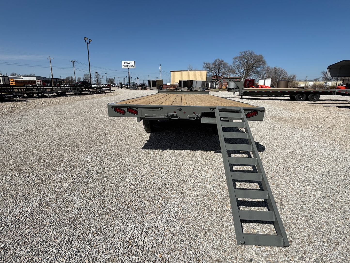 2025 Ozark 102" x 20' 14K Mini Deckover Trailer Gray