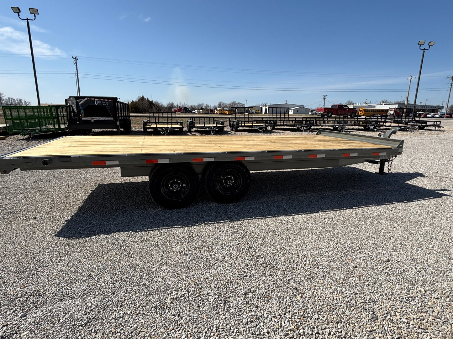 2025 Ozark 102" x 20' 14K Mini Deckover Trailer Gray