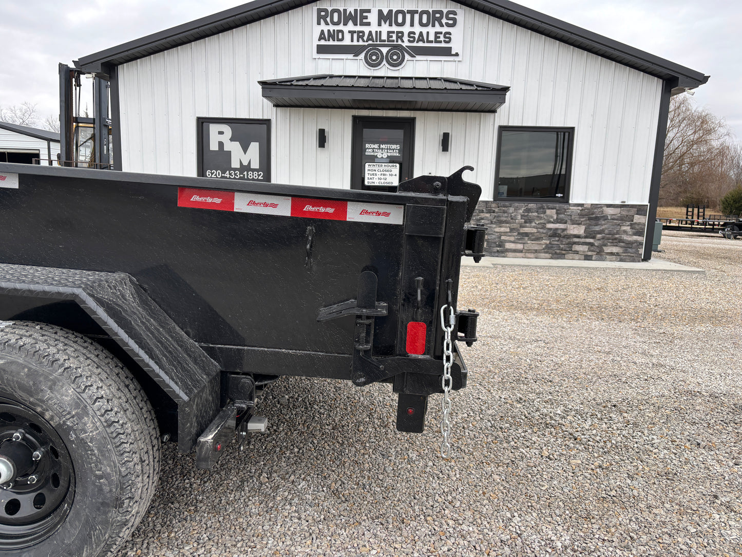 2025 Liberty 12' 10K Dump Trailer