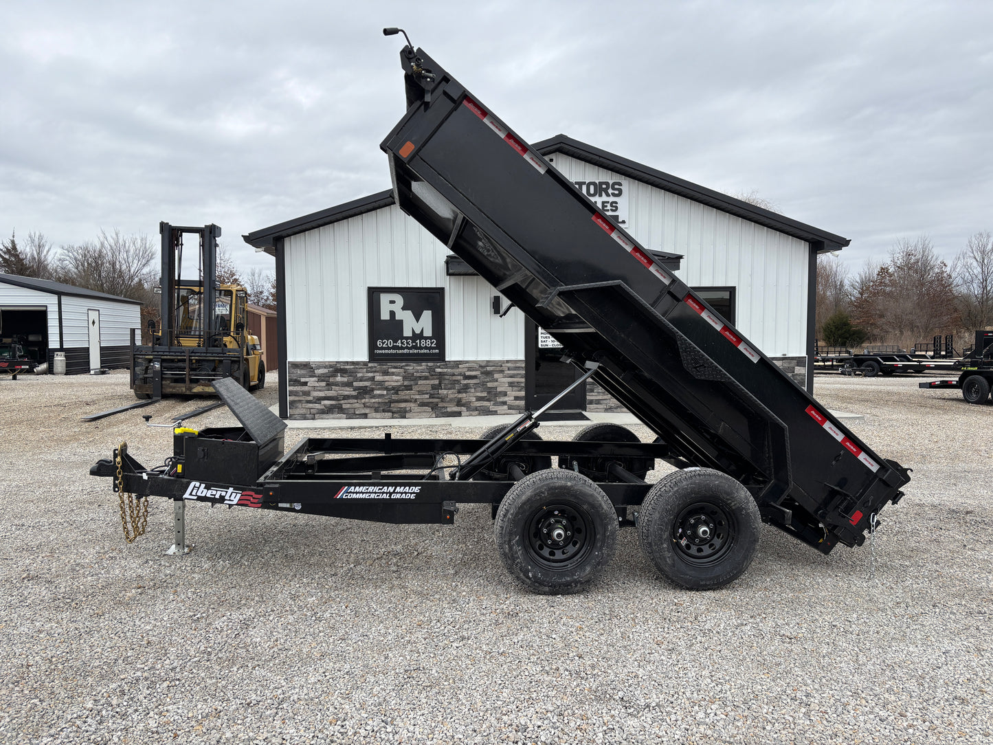 2025 Liberty 12' 10K Dump Trailer