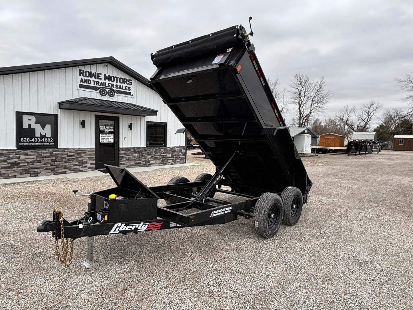 2025 Liberty 12' 10K Dump Trailer