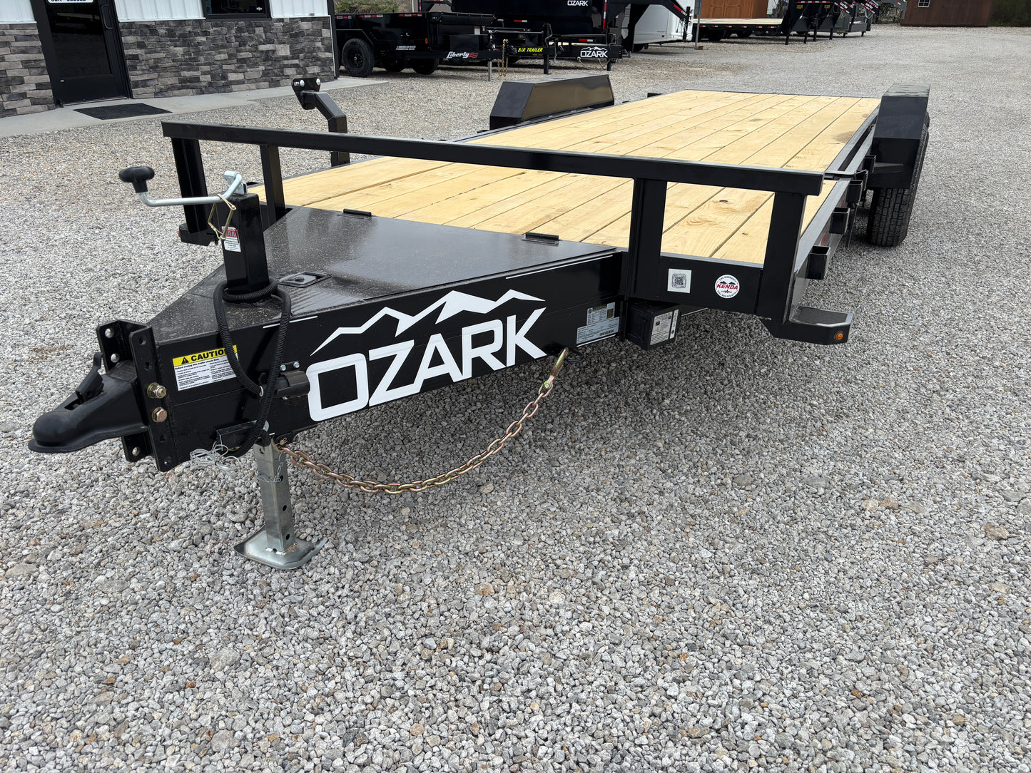 2025 Ozark 22' 10K Tilt Trailer