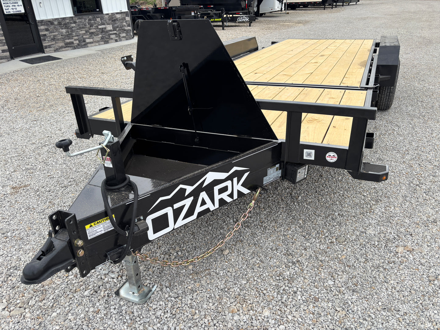 2025 Ozark 22' 10K Tilt Trailer