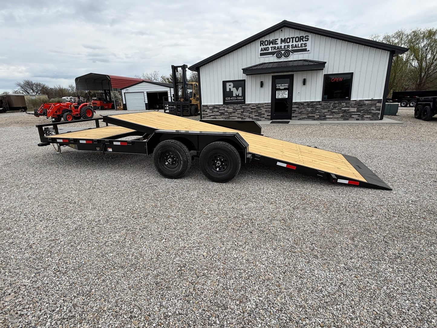 2025 Ozark 22' 10K Tilt Trailer