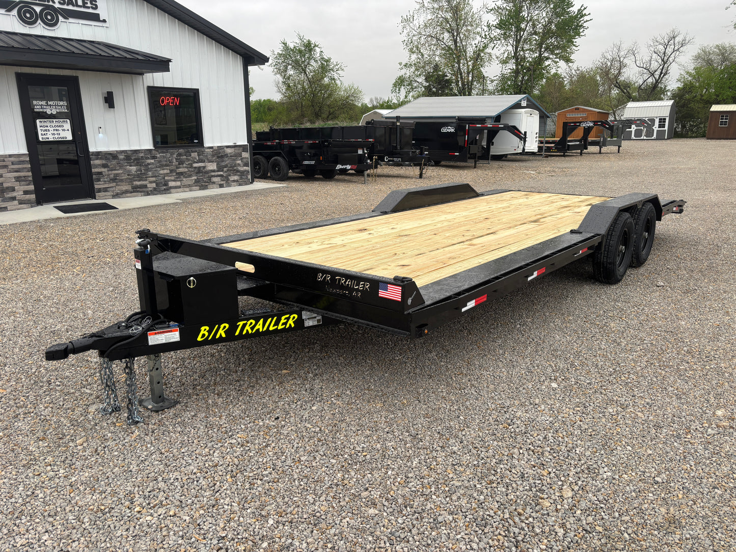 2026 B/R 102" x 22' 10K Buggy Hauler / Car Trailer