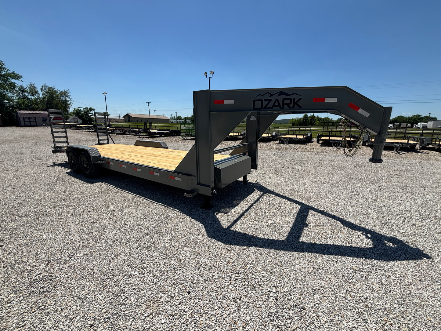 2026 Ozark 24' 14K Gooseneck Equipment Trailer