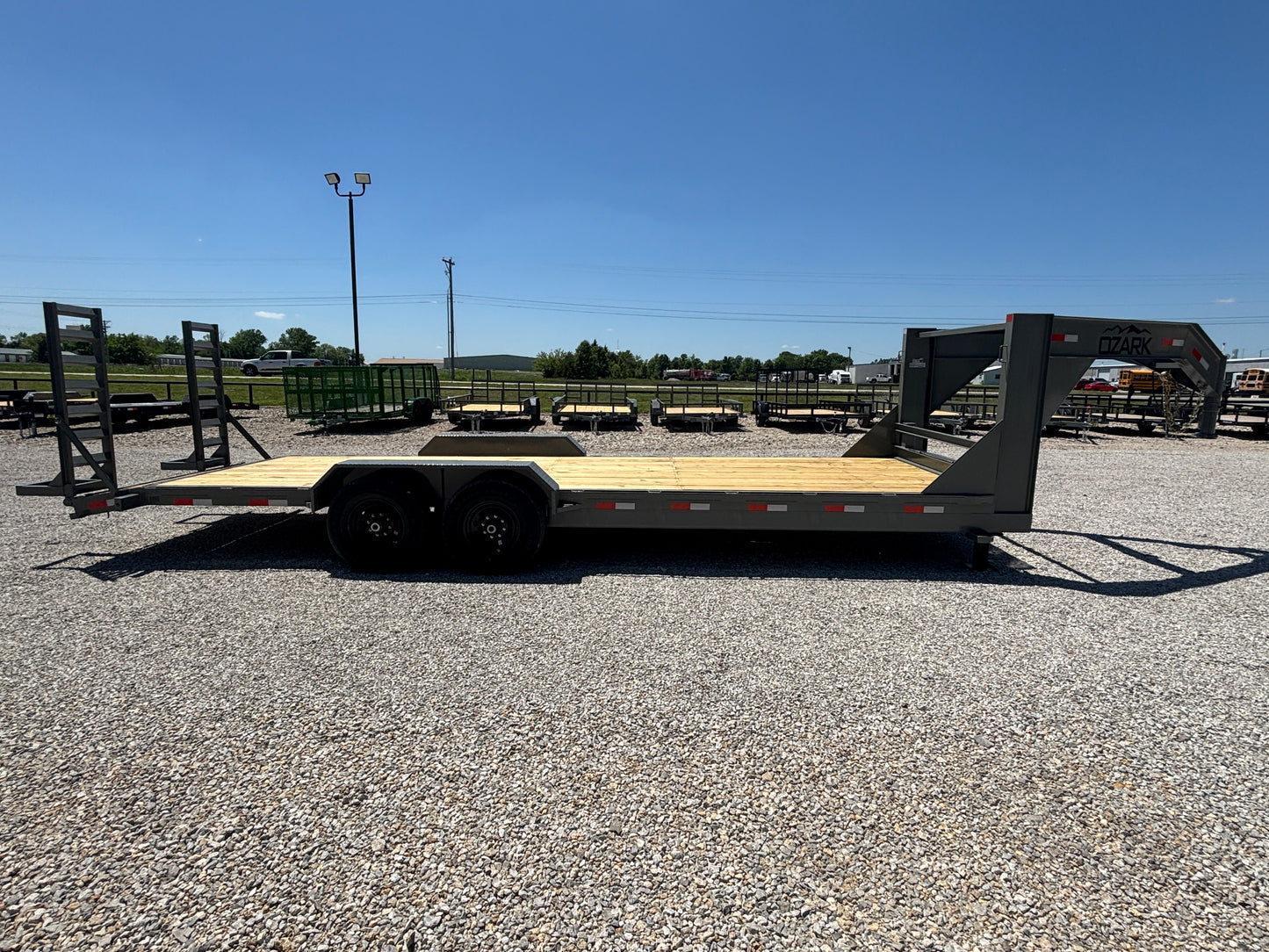 2026 Ozark 24' 14K Gooseneck Equipment Trailer