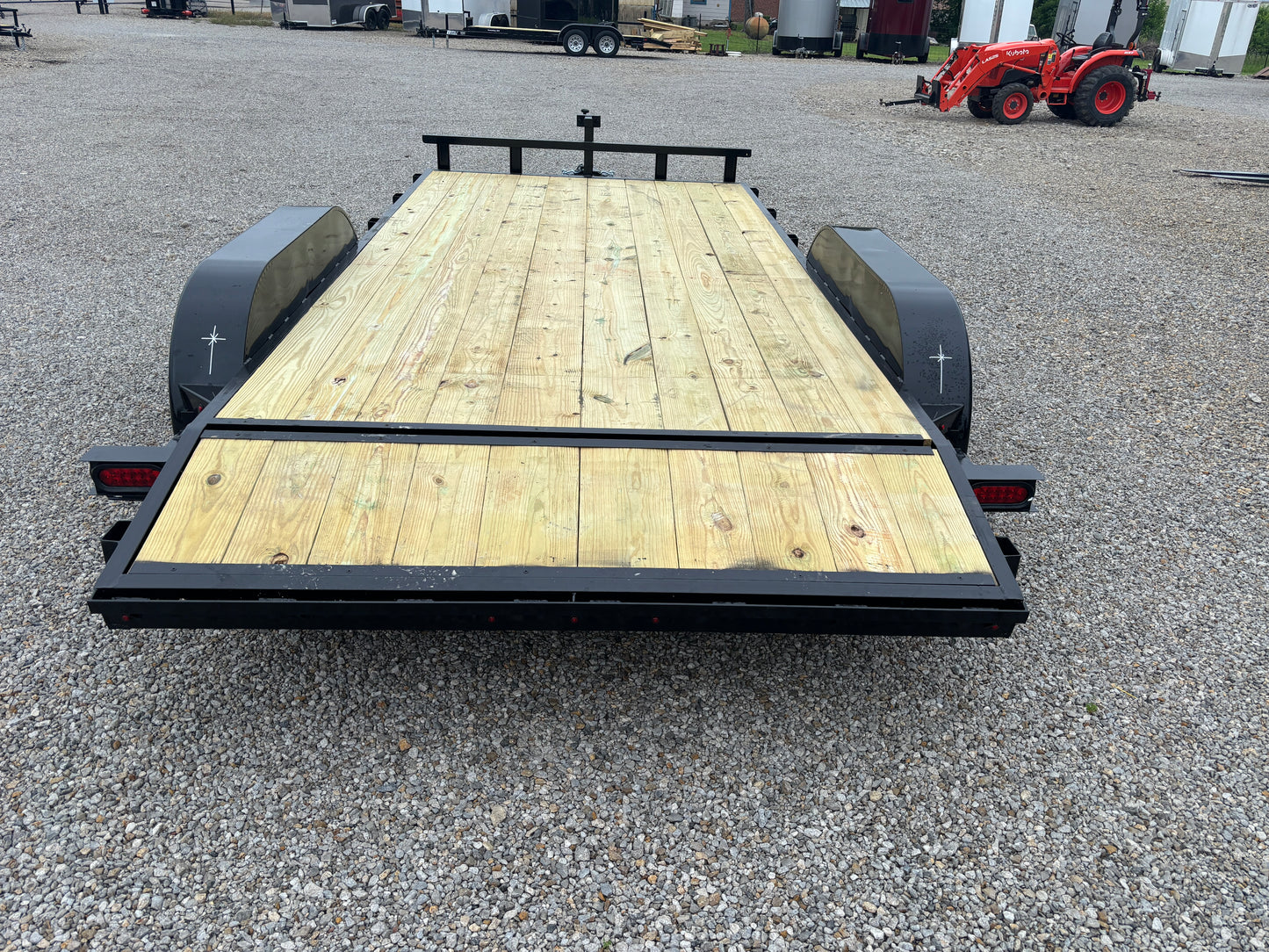 2025 Bulldog 16' 7K Car Trailer
