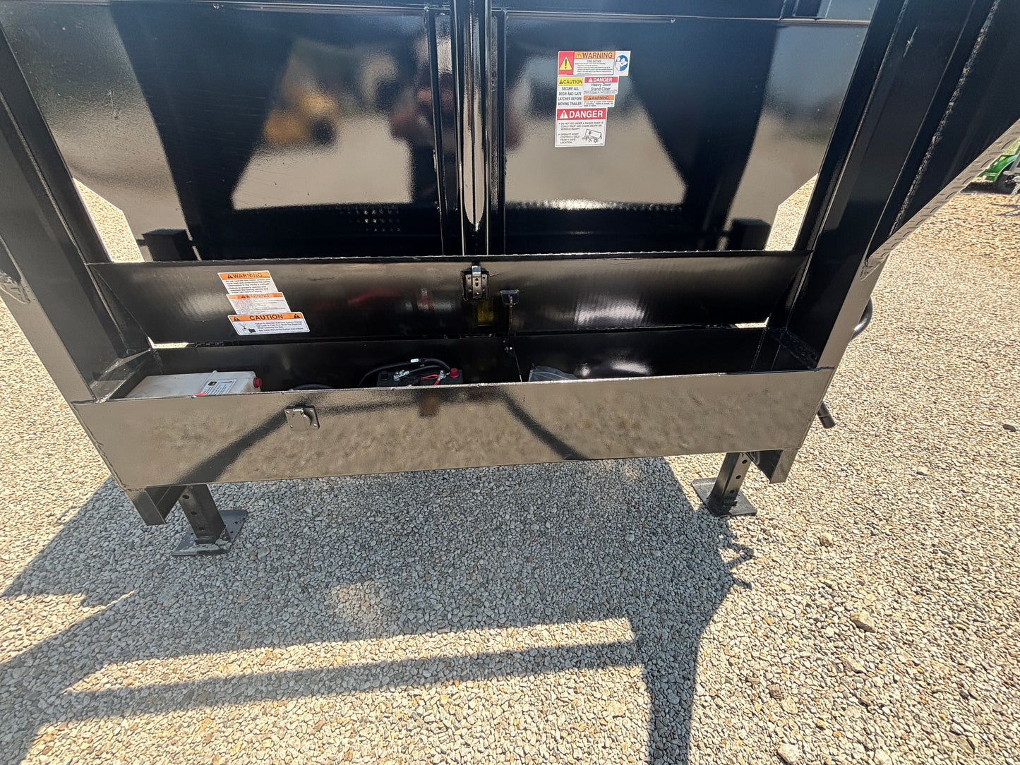 2025 Ozark 16' 20K Gooseneck Dump Trailer with 3' Sides