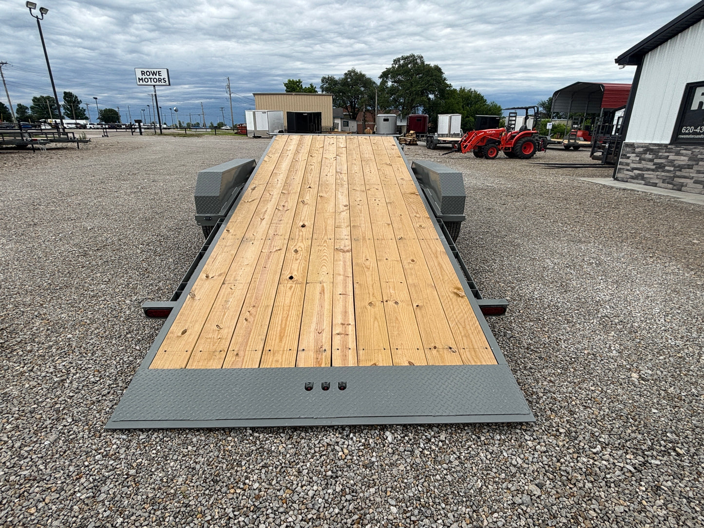 2026 Ozark 22' 14k Tilt Trailer Gray