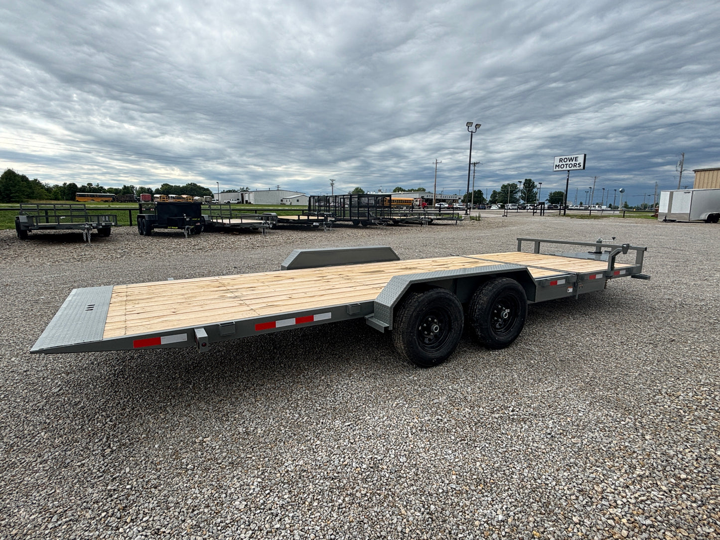 2025 Ozark 22' 10K Tilt Trailer *Gray*