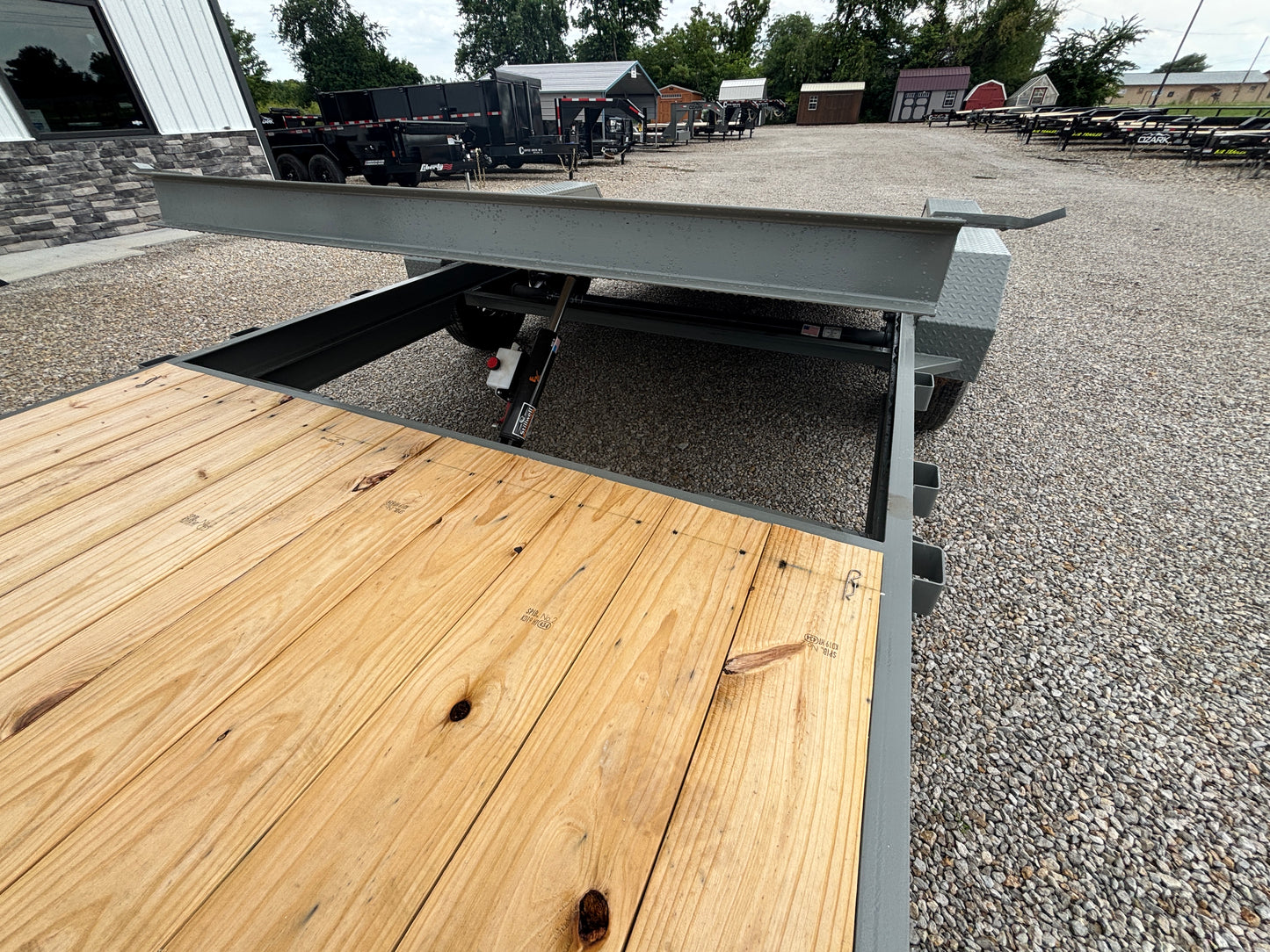 2026 Ozark 22' 10K Tilt Trailer *Gray*
