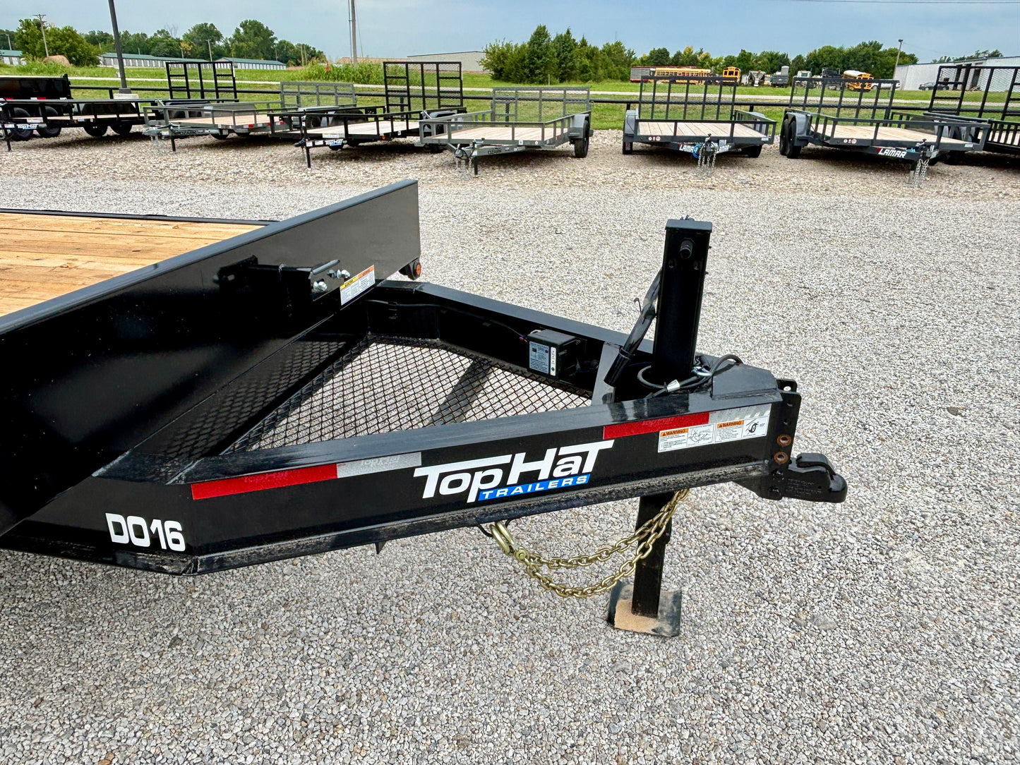 2026 Top Hat 102" x 24' 16K Bumper Pull Deck Over Trailer