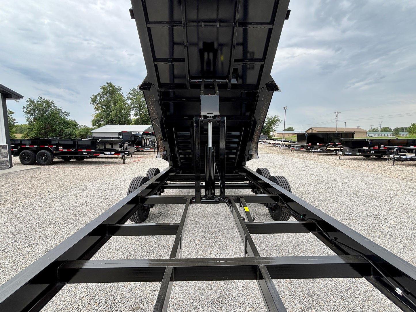 2026 Top Hat 16' 16K Gooseneck Dump Trailer With 3' Sides
