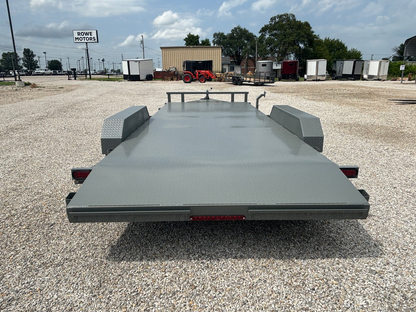2025 Ozark 20' 10K Steel Deck Car Hauler Trailer