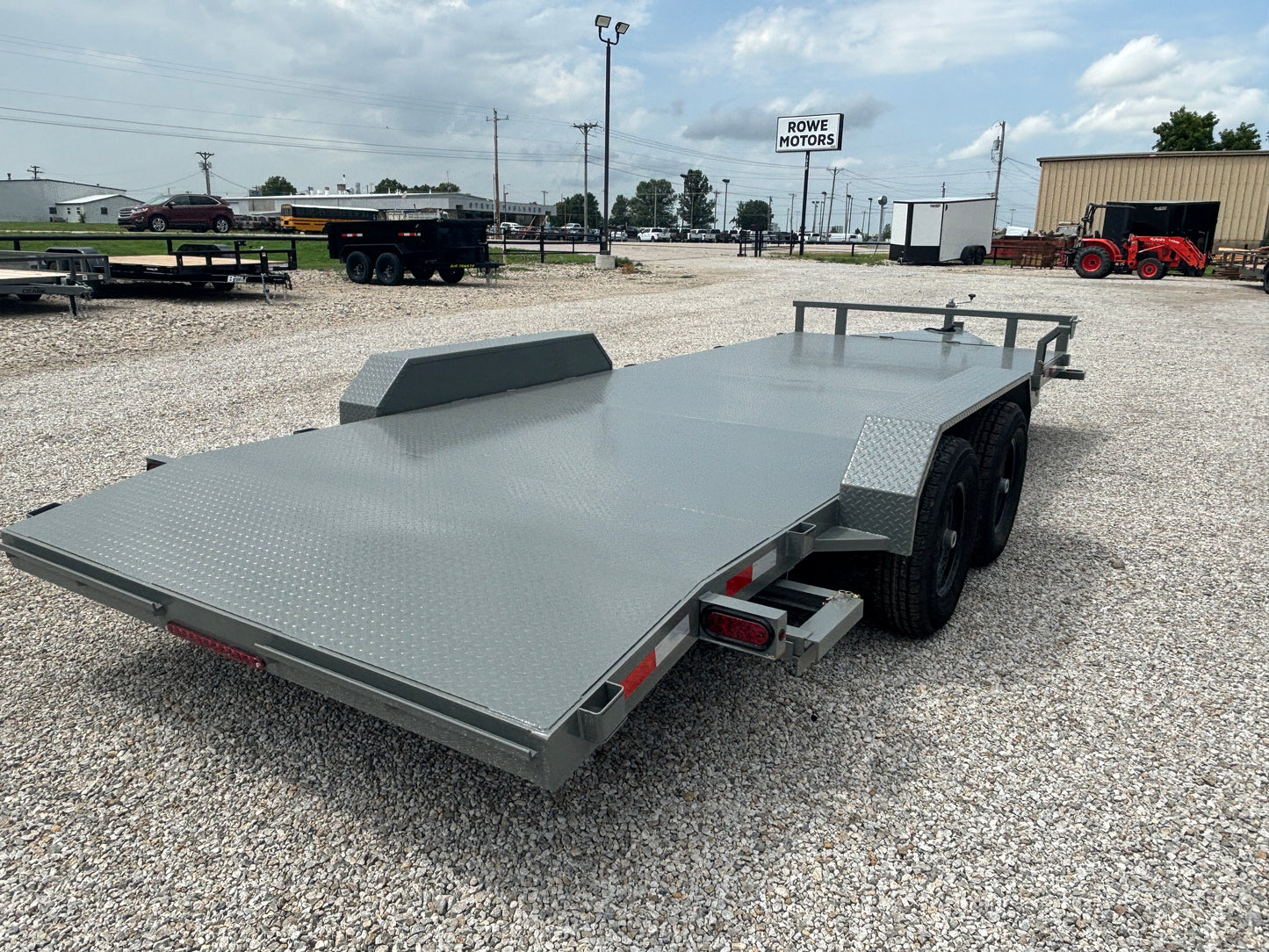 2025 Ozark 20' 10K Steel Deck Car Hauler Trailer