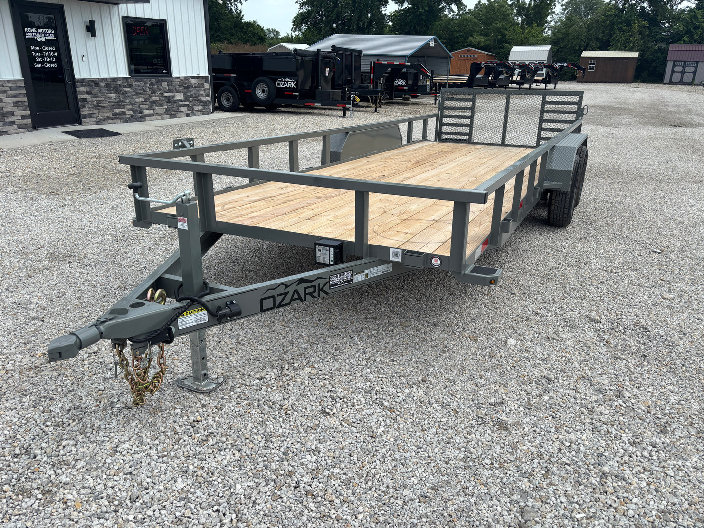 2025 Ozark 20' 10K HD Utility Trailer