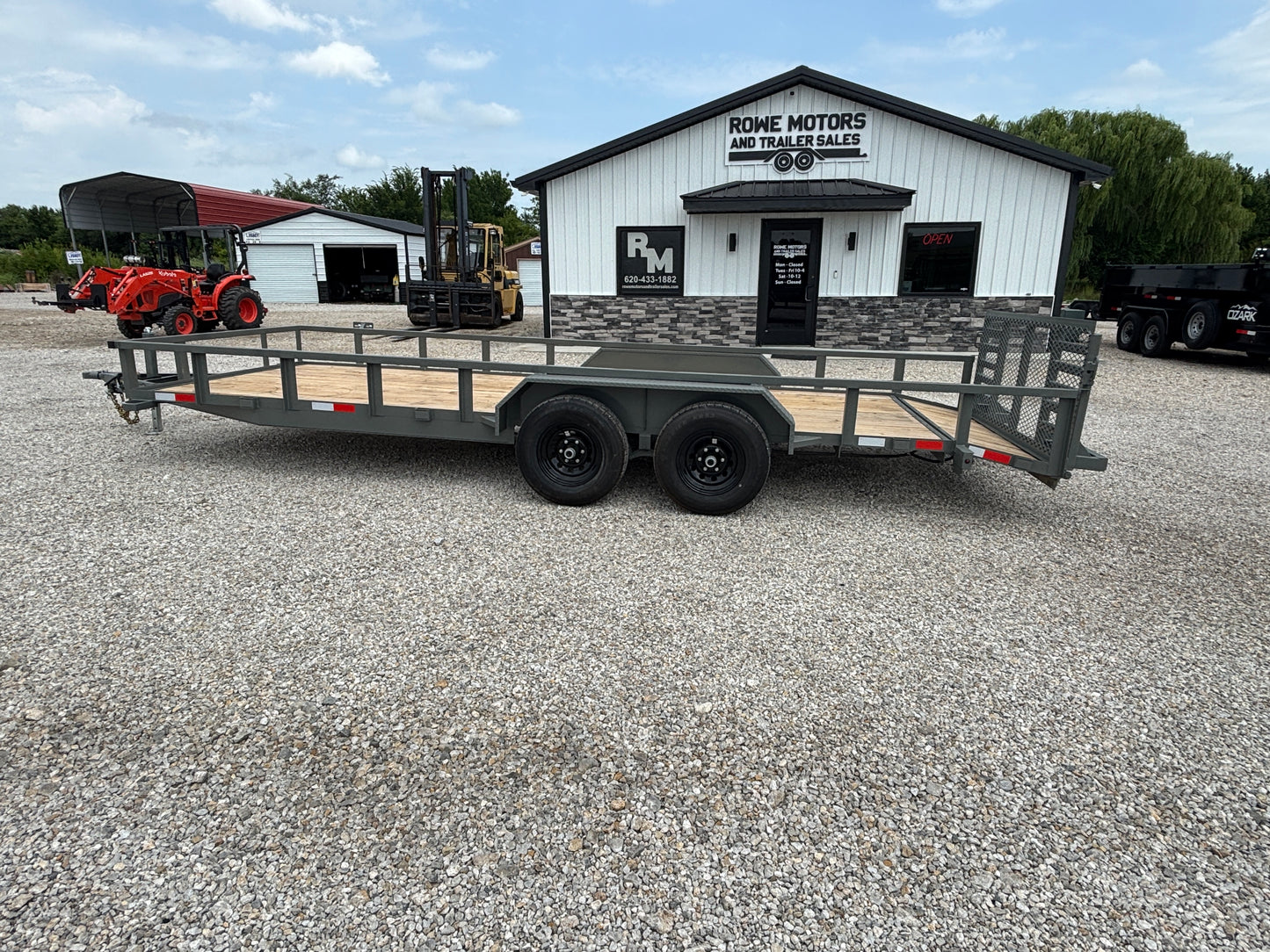 2025 Ozark 20' 10K HD Utility Trailer