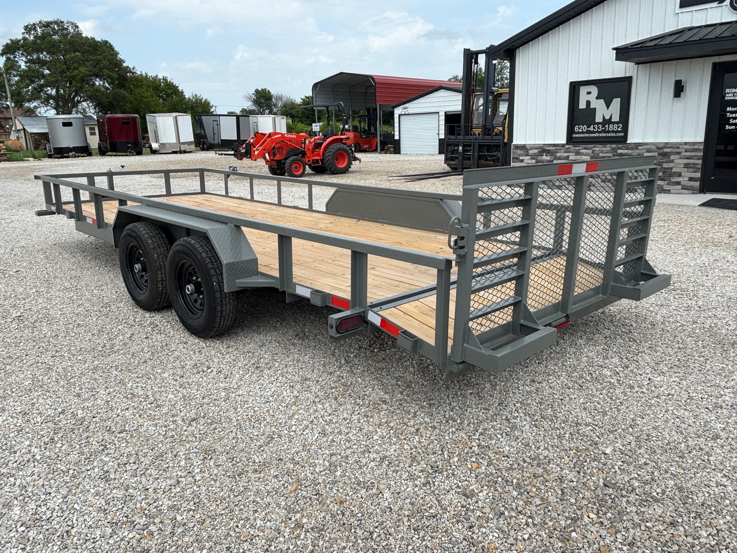 2025 Ozark 20' 10K HD Utility Trailer