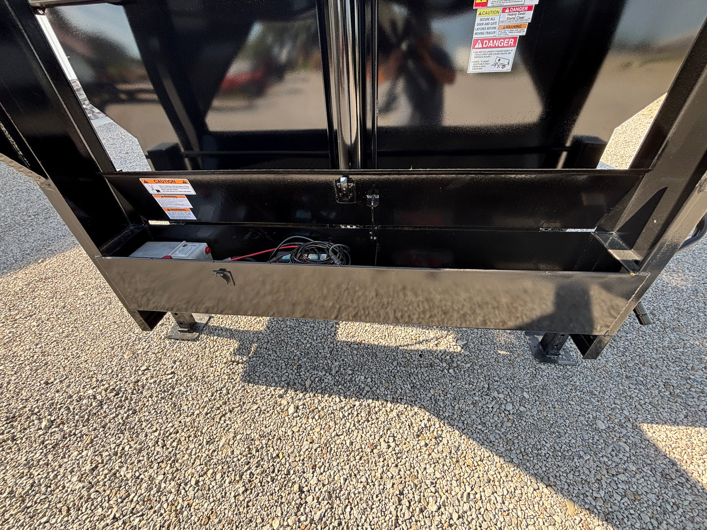 2025 Ozark 16' 16K Gooseneck Dump Trailer with 3' Sides *Deluxe*