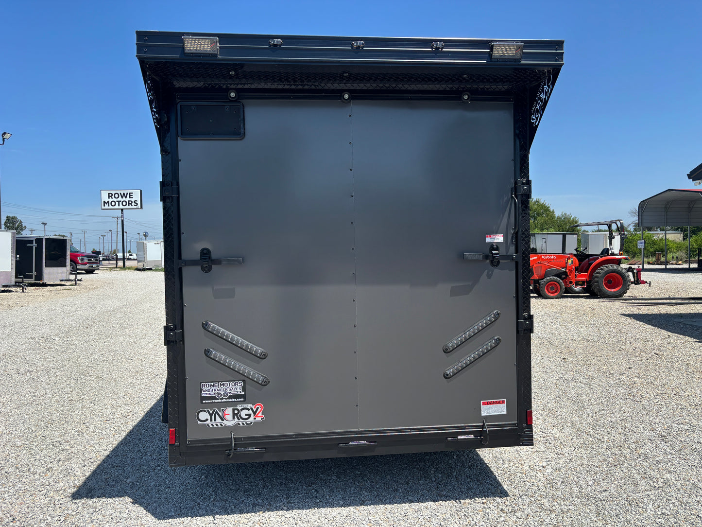 2025 Cynergy Cargo 7x14 Enclosed Cargo Trailer Charcoal Blackout