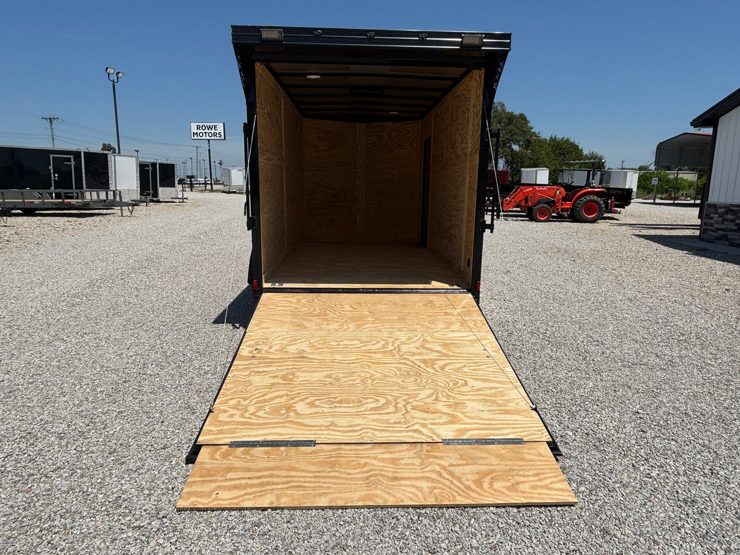 2025 Cynergy Cargo 7x14 Enclosed Cargo Trailer Silver Blackout