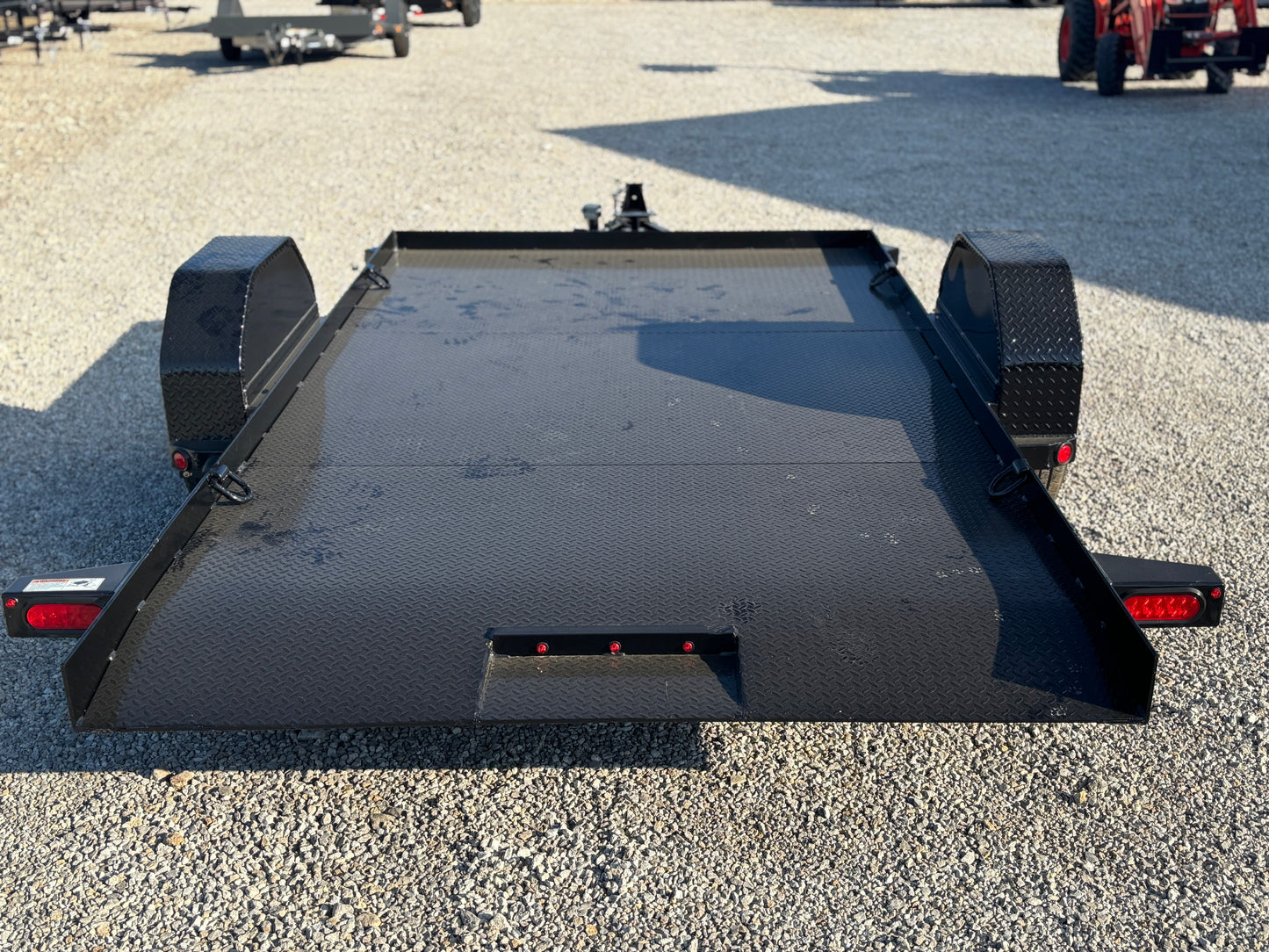 2026 Top Hat 80" X 12' SAET 7K Steel Deck Tilt Trailer