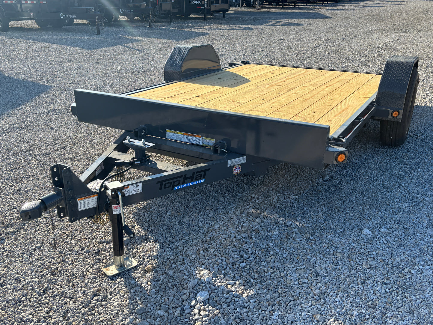 2026 Top Hat 80" x 13' SACT 7K Scissor Tilt Trailer