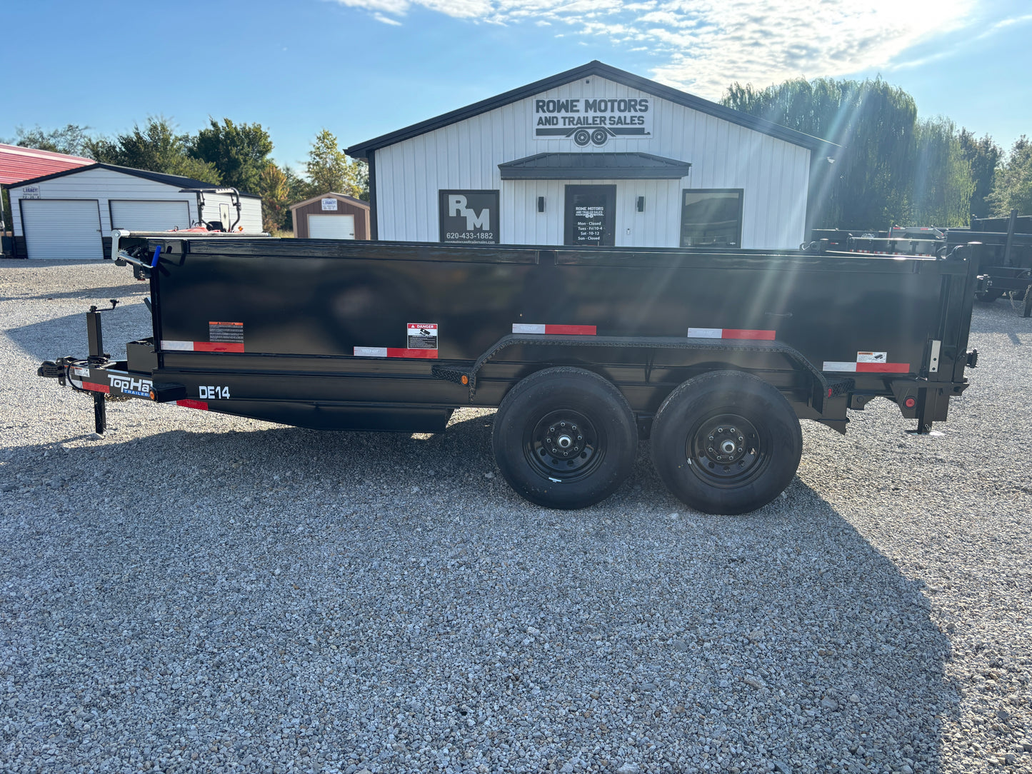 2026 Top Hat 14' 14K Dump Trailer