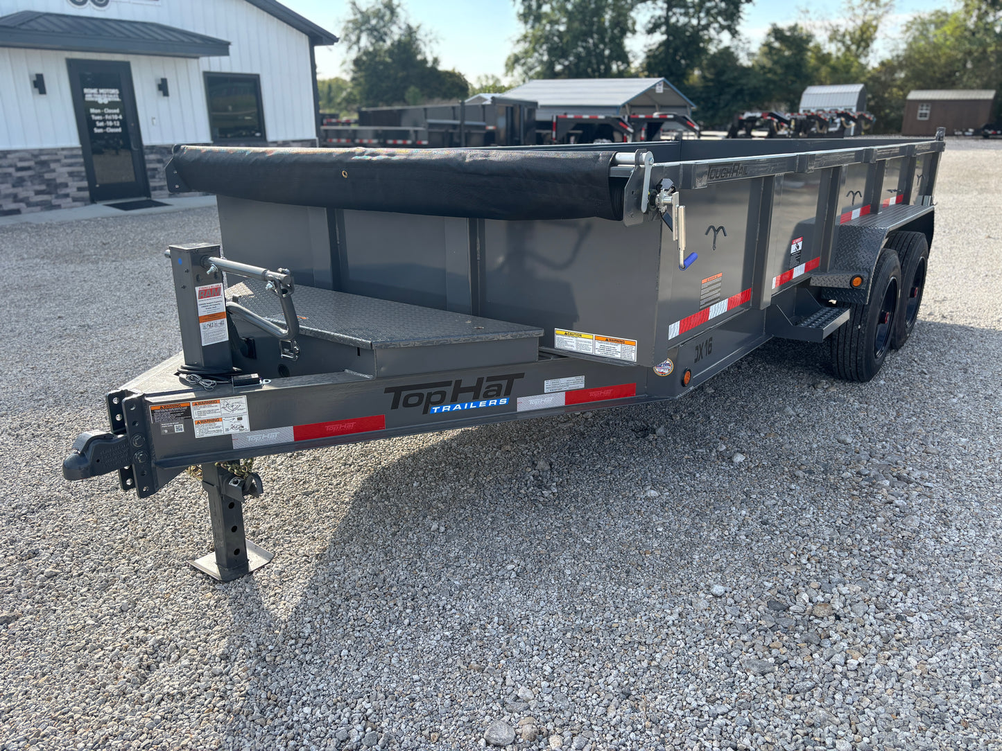 2026 Top Hat 16' 16K Dump Trailer